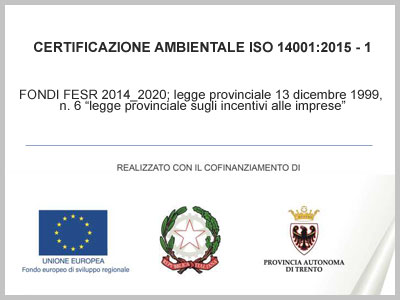 CERTIFICAZIONE AMBIENTALE ISO 14001:2015 - 1